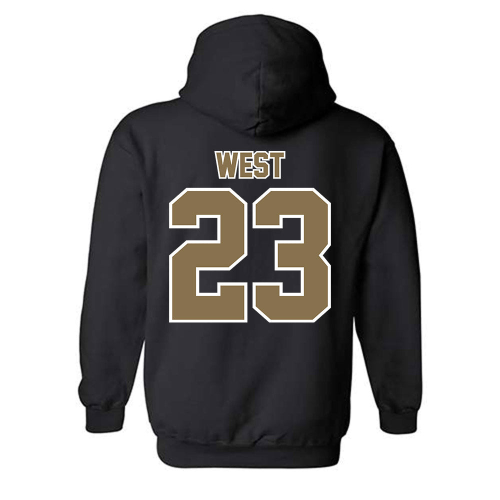 Bryant - NCAA Softball : Alissa West - Classic Shersey Hooded Sweatshirt-1
