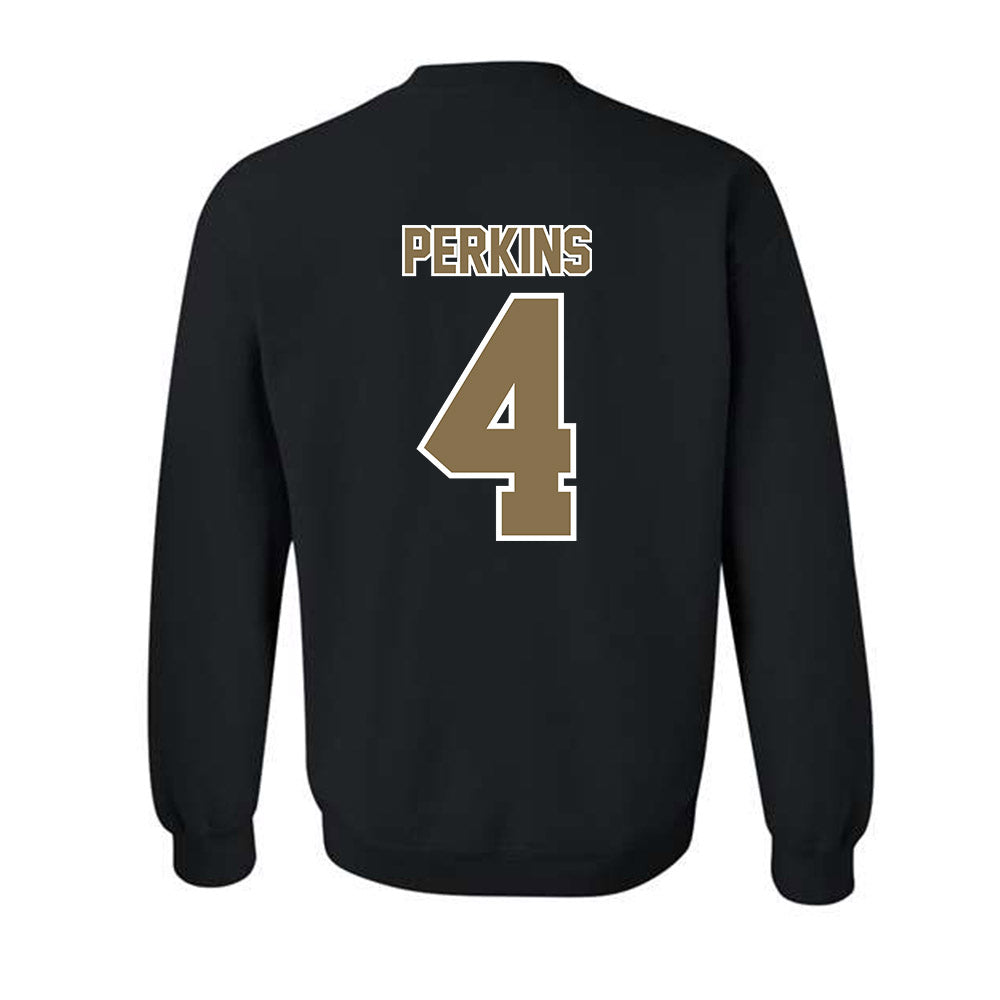 Bryant - NCAA Football : Brandon Perkins - Classic Shersey Crewneck Sweatshirt-1