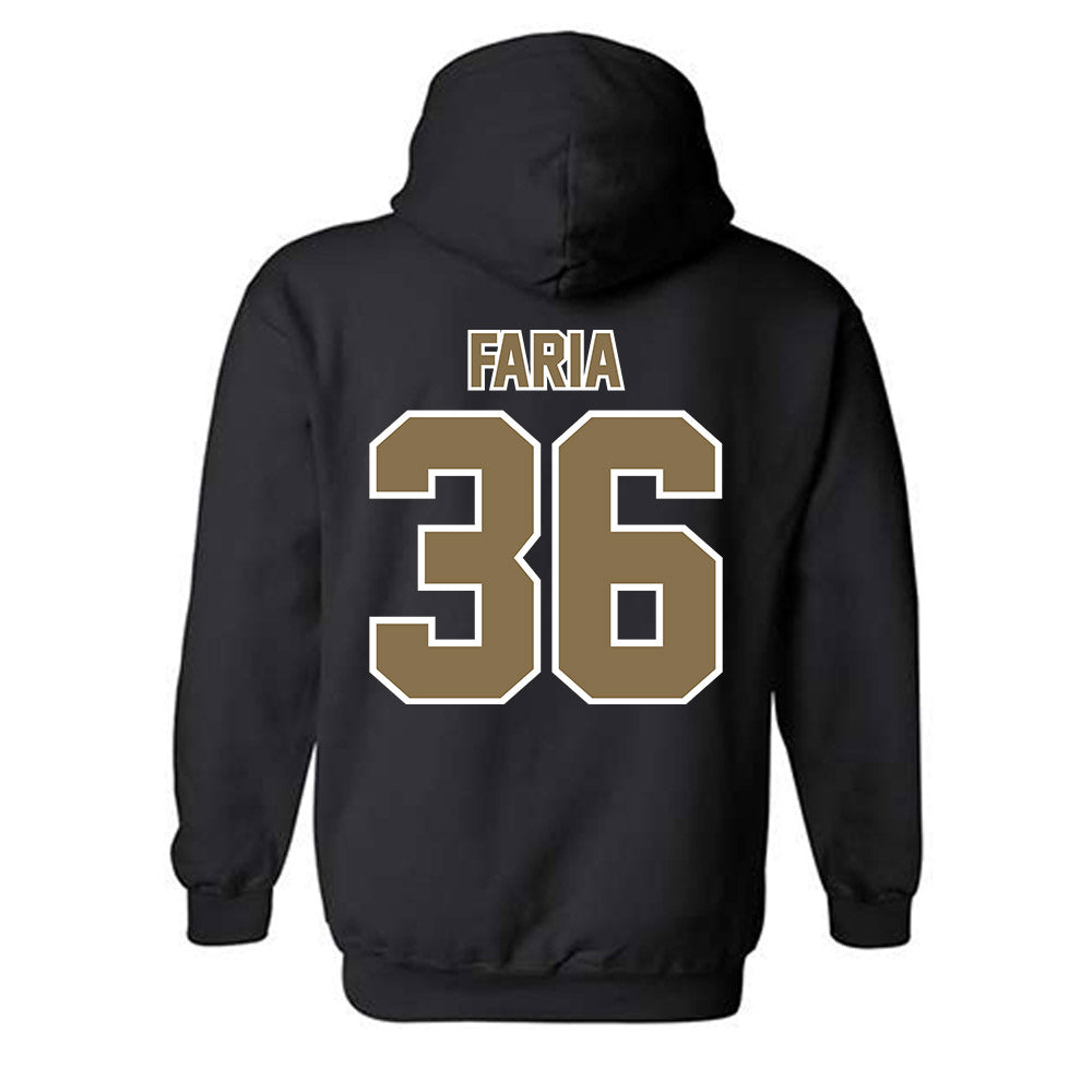 - NCAA Men's Soccer : Jose Faria - Classic Shersey Hooded Sweatshirt-1