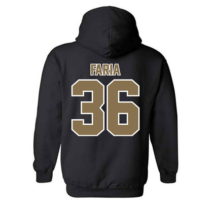  - NCAA Men's Soccer : Jose Faria - Classic Shersey Hooded Sweatshirt-1