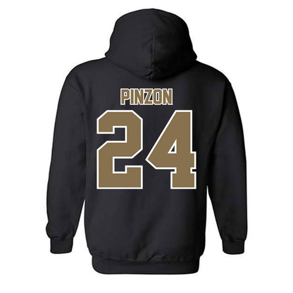 Bryant - NCAA Men's Basketball : Rafael Pinzon - Classic Shersey Hooded Sweatshirt