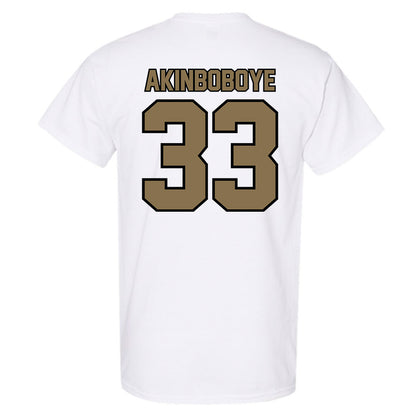 Bryant - NCAA Men's Soccer : Deji Akinboboye - Classic Shersey T-Shirt-1