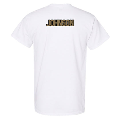 Bryant - NCAA Men's Track & Field : Josiah Johnson - Classic Shersey T-Shirt-3