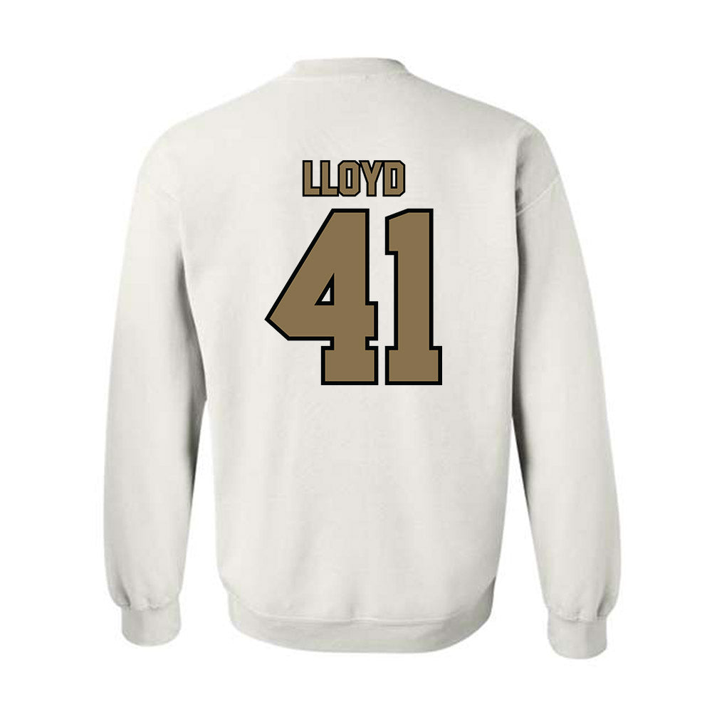 Bryant - NCAA Men's Lacrosse : Kijana Lloyd - Classic Shersey Crewneck Sweatshirt-1