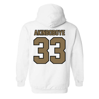 Bryant - NCAA Men's Soccer : Deji Akinboboye - Classic Shersey Hooded Sweatshirt-1