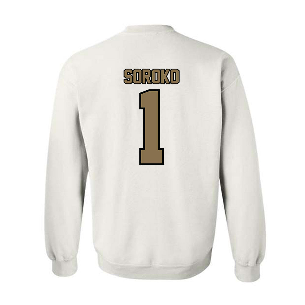Bryant - NCAA Baseball : Cameron Soroko - Classic Shersey Crewneck Sweatshirt-1