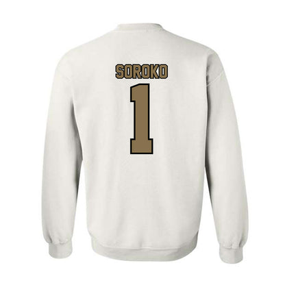 Bryant - NCAA Baseball : Cameron Soroko - Classic Shersey Crewneck Sweatshirt-1