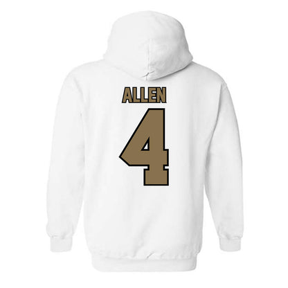 Bryant - NCAA Men's Basketball : Quincy Allen - Classic Shersey Hooded Sweatshirt-1