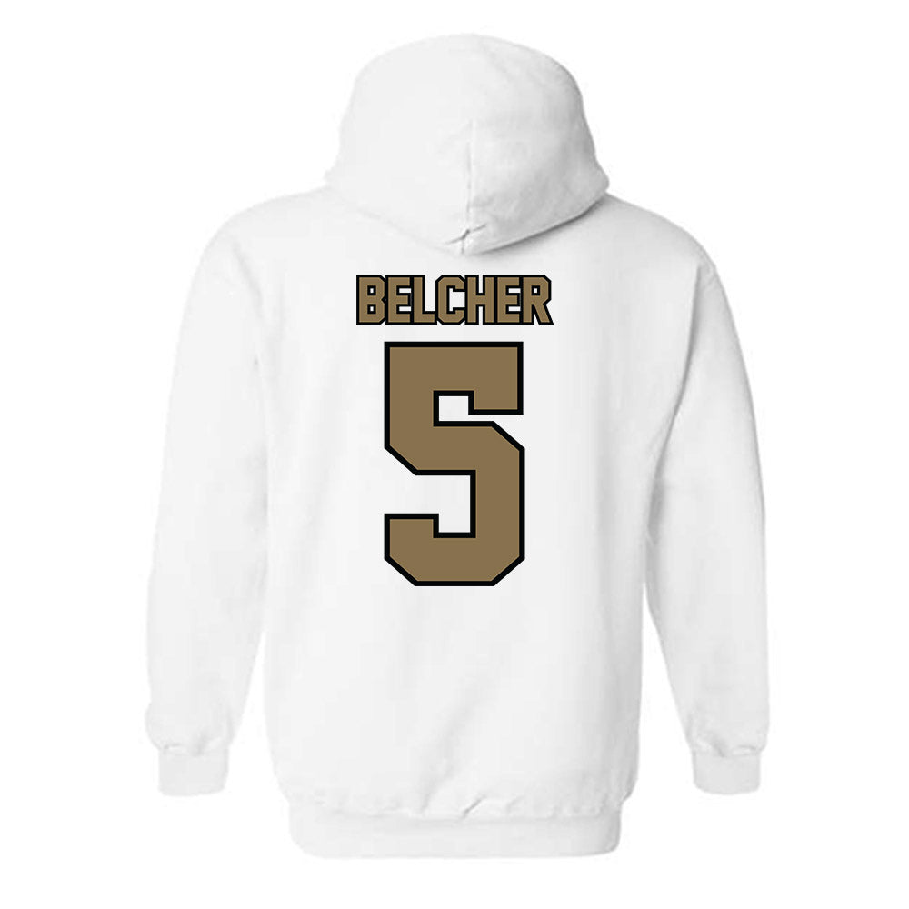 Bryant - NCAA Baseball : Michael Belcher - Classic Shersey Hooded Sweatshirt