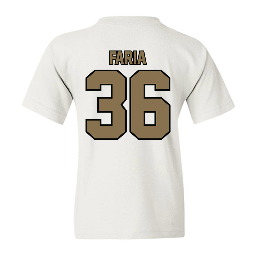  - NCAA Men's Soccer : Jose Faria - Classic Shersey Youth T-Shirt-1