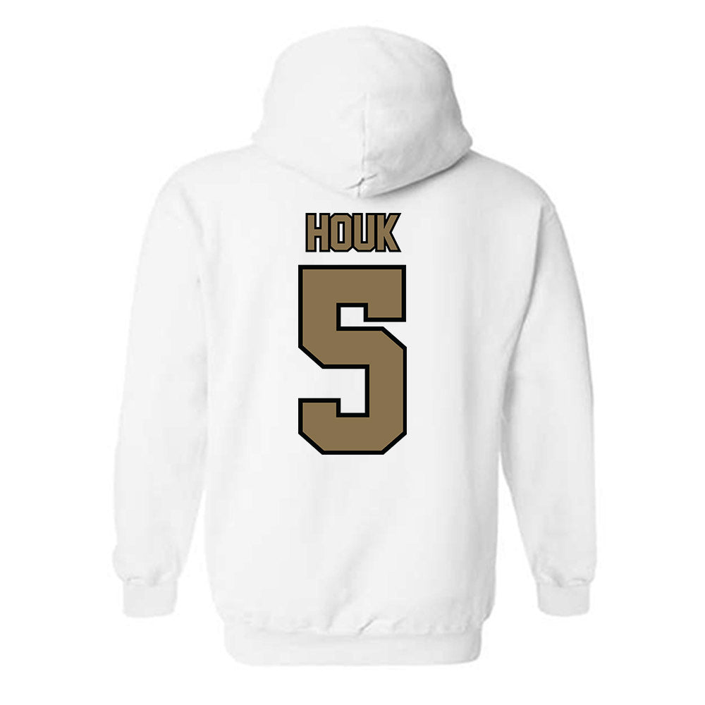 Bryant - NCAA Softball : Meaghan Houk - Classic Shersey Hooded Sweatshirt-1