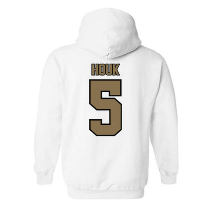 Bryant - NCAA Softball : Meaghan Houk - Classic Shersey Hooded Sweatshirt-1