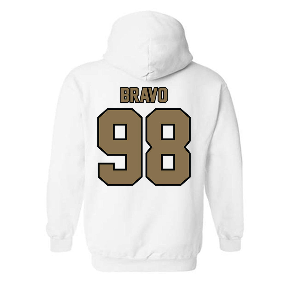Bryant - NCAA Football : Gustavo Bravo - Classic Shersey Hooded Sweatshirt-1