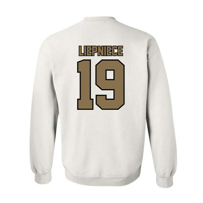 Bryant - NCAA Women's Basketball : Madara Liepniece - Classic Shersey Crewneck Sweatshirt-1