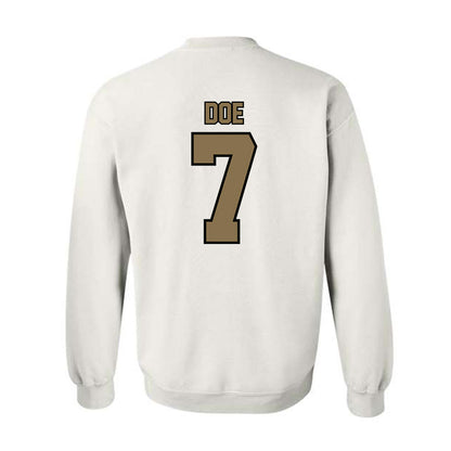 Bryant - NCAA Football : Aldrich Doe - Classic Shersey Crewneck Sweatshirt-1