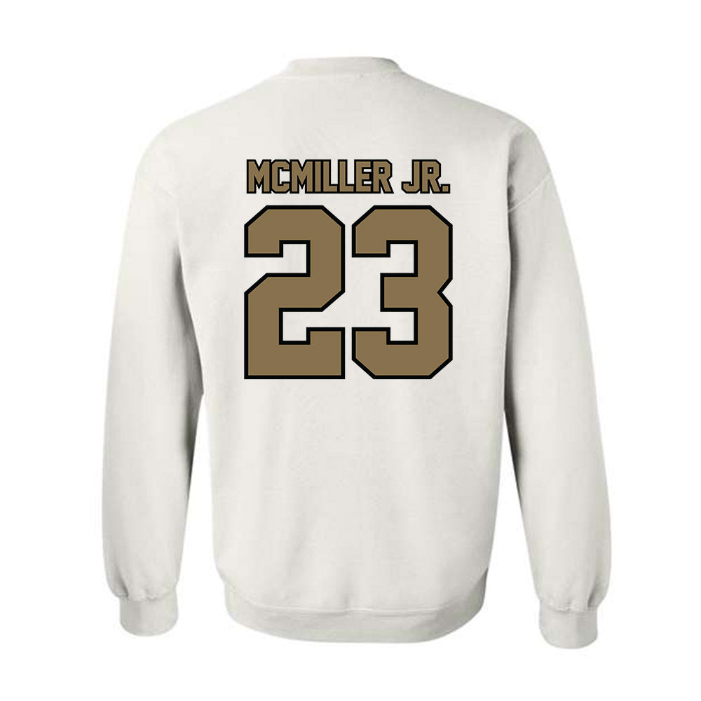 Bryant - NCAA Football : Omaris McMiller Jr. - Classic Shersey Crewneck Sweatshirt-1