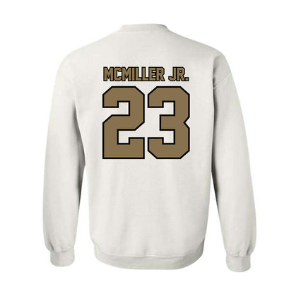 Bryant - NCAA Football : Omaris McMiller Jr. - Classic Shersey Crewneck Sweatshirt-1