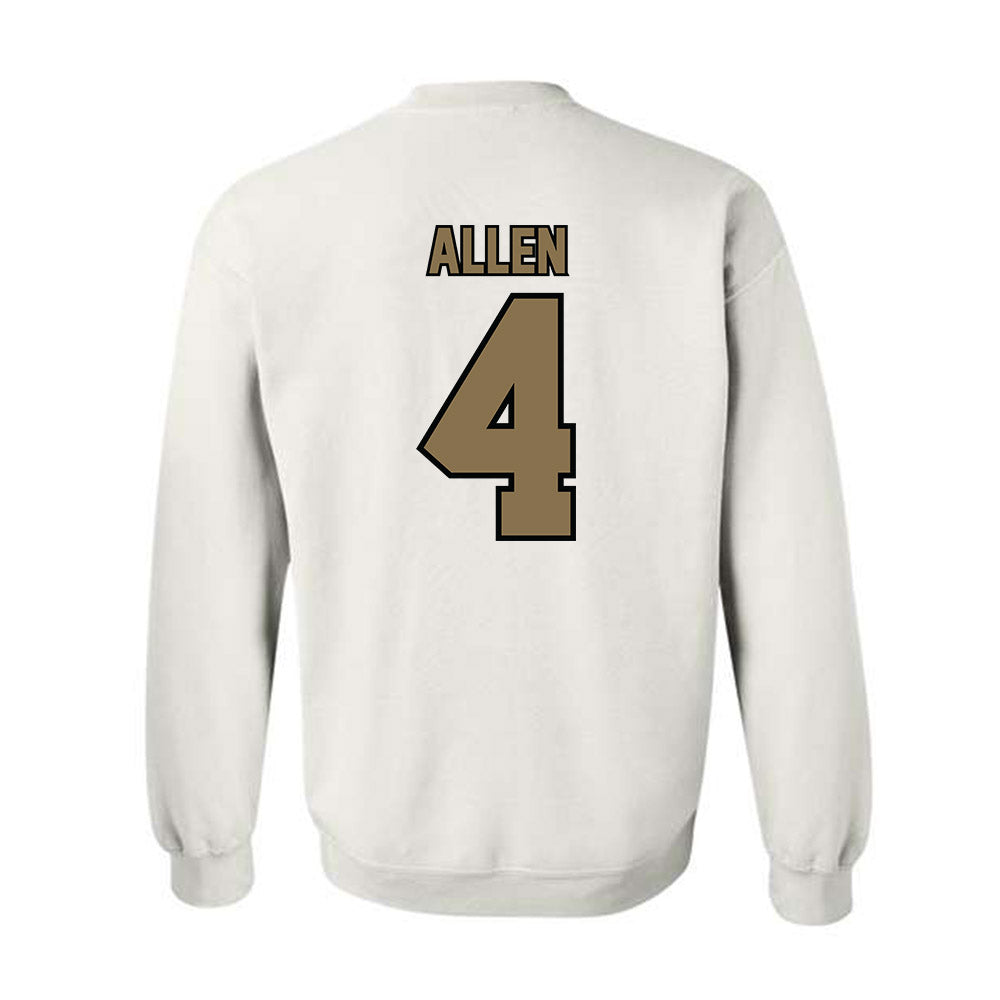 Bryant - NCAA Men's Basketball : Quincy Allen - Classic Shersey Crewneck Sweatshirt-1