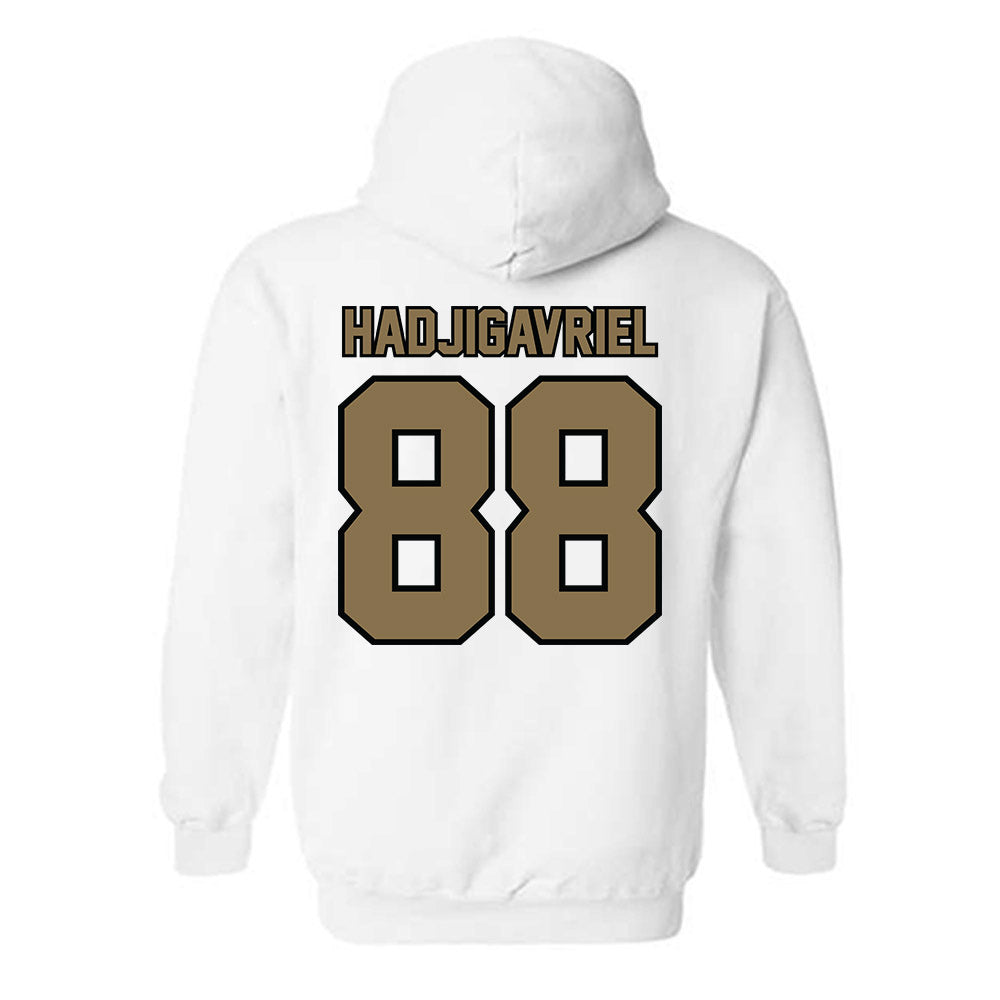 Bryant - NCAA Men's Soccer : Antreas Hadjigavriel - Classic Shersey Hooded Sweatshirt