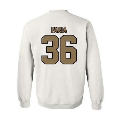  - NCAA Men's Soccer : Jose Faria - Classic Shersey Crewneck Sweatshirt-1