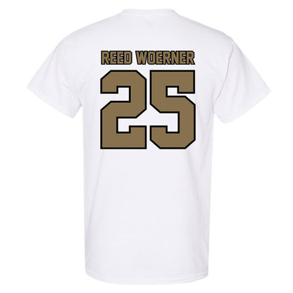 Bryant - NCAA Men's Basketball : Reed Woerner Reed Woerner - Classic Shersey T-Shirt-1