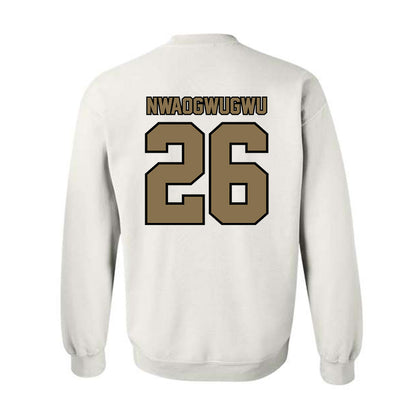 Bryant - NCAA Football : Michael Nwaogwugwu - Classic Shersey Crewneck Sweatshirt-1