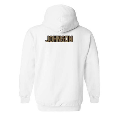 Bryant - NCAA Men's Track & Field : Josiah Johnson - Classic Shersey Hooded Sweatshirt-1