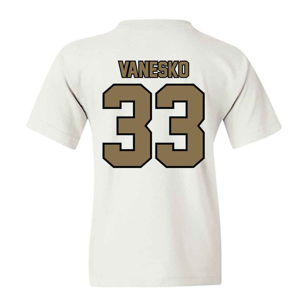 Bryant - NCAA Baseball : Jackson Vanesko - Classic Shersey Youth T-Shirt-1