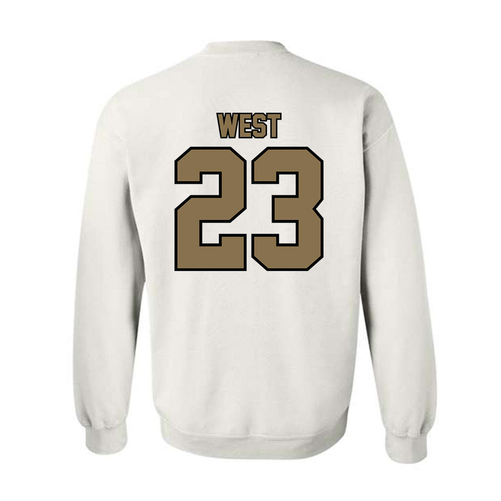 Bryant - NCAA Softball : Alissa West - Classic Shersey Crewneck Sweatshirt-1