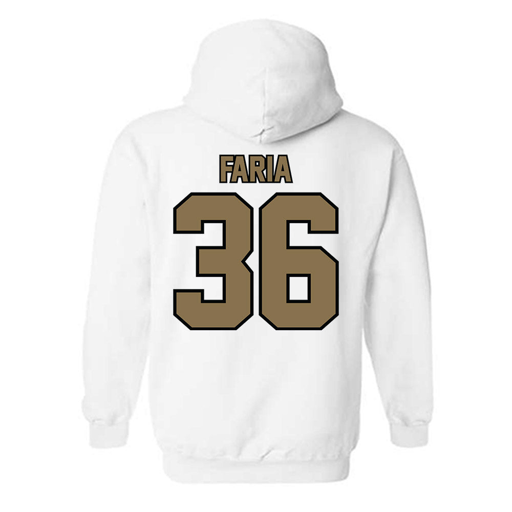  - NCAA Men's Soccer : Jose Faria - Classic Shersey Hooded Sweatshirt-1