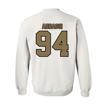Bryant - NCAA Football : Amin Abbassi - Classic Shersey Crewneck Sweatshirt-1