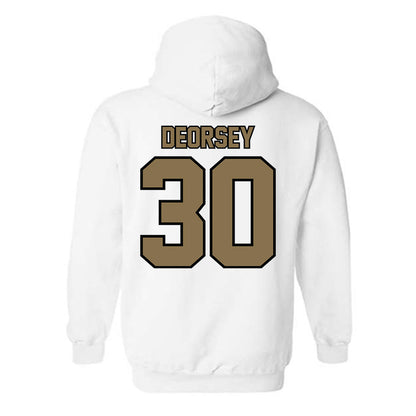 Bryant - NCAA Men's Basketball : Michael DeOrsey - Classic Shersey Hooded Sweatshirt-1