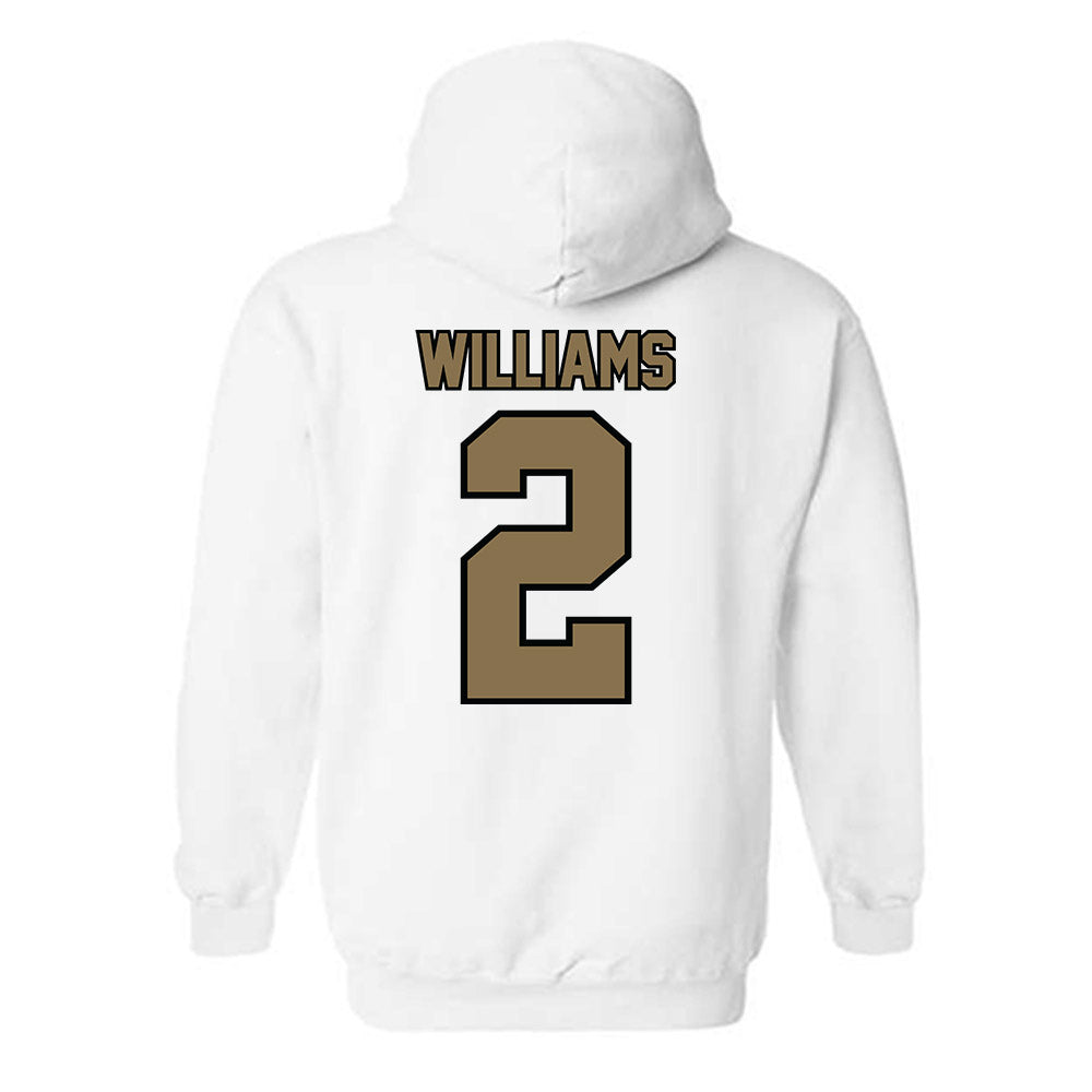 Bryant - NCAA Men's Basketball : Khalil Williams - Classic Shersey Hooded Sweatshirt