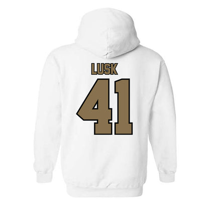 Bryant - NCAA Football : Drake Lusk - Classic Shersey Hooded Sweatshirt-1