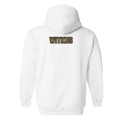 Bryant - NCAA Women's Swimming & Diving : Amanda Witkus - Classic Shersey Hooded Sweatshirt-1