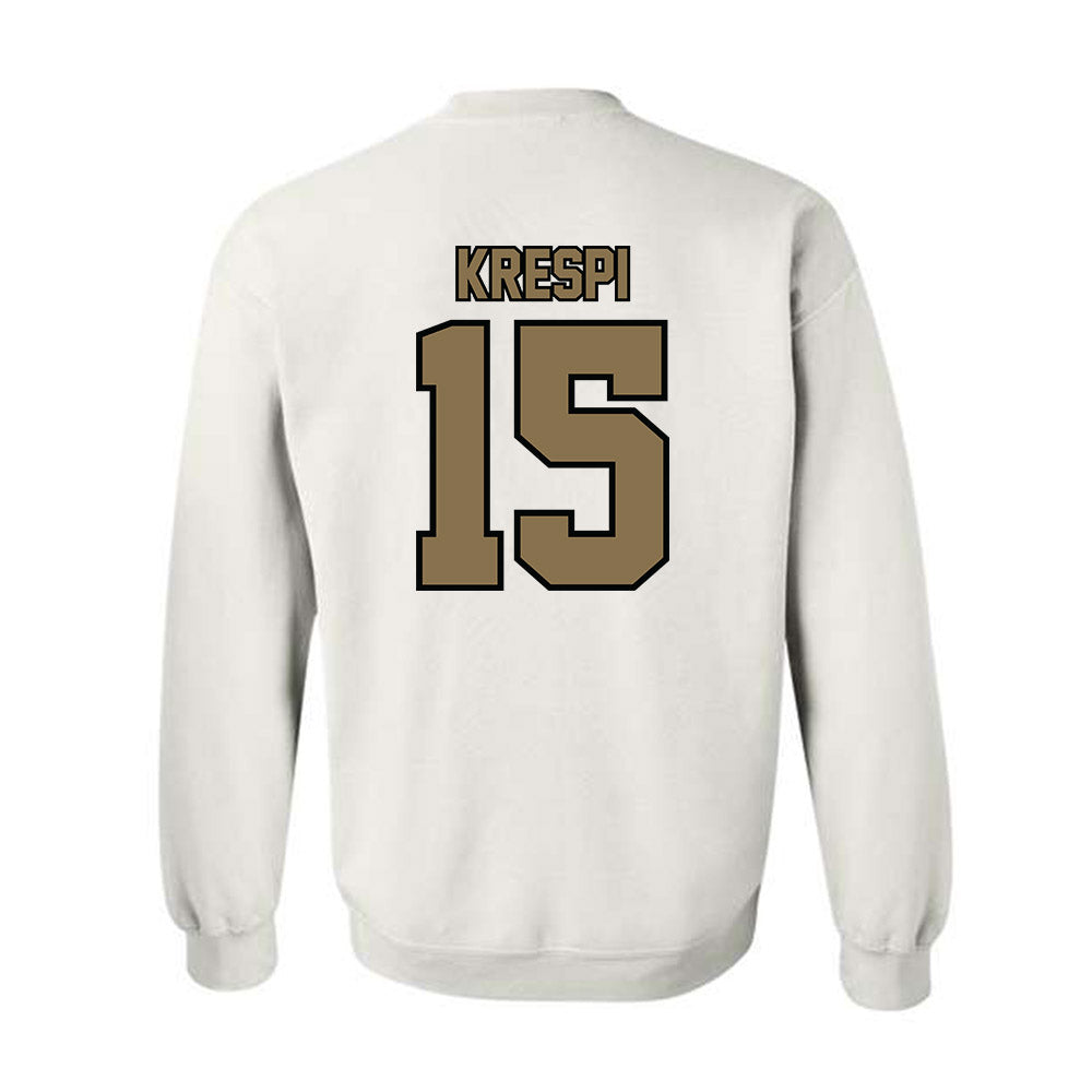 Bryant - NCAA Men's Soccer : Ilay Krespi - Classic Shersey Crewneck Sweatshirt-1