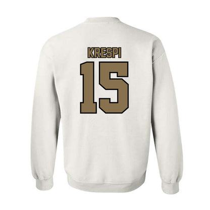 Bryant - NCAA Men's Soccer : Ilay Krespi - Classic Shersey Crewneck Sweatshirt-1