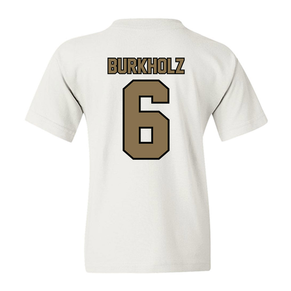 Bryant - NCAA Baseball : Max Burkholz - Classic Shersey Youth T-Shirt-1