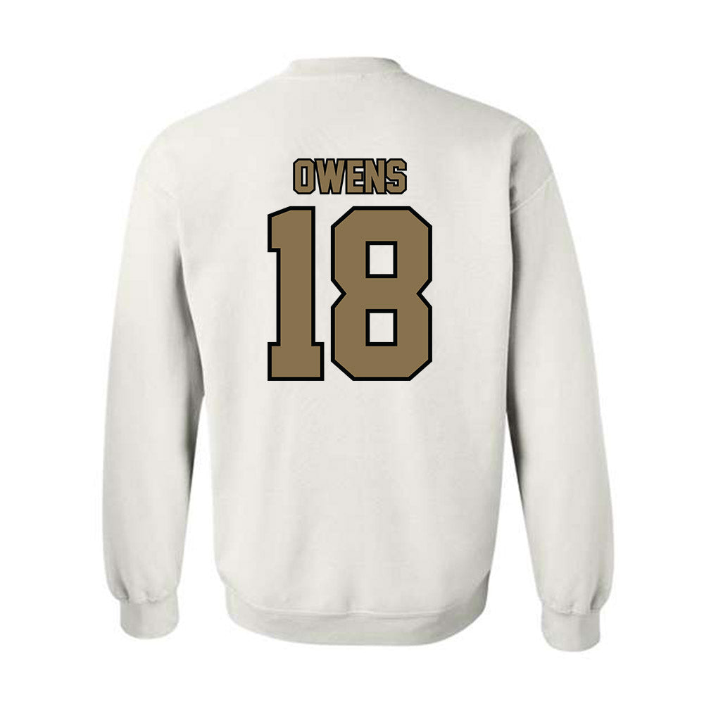Bryant - NCAA Football : Nate Owens - Classic Shersey Crewneck Sweatshirt-1