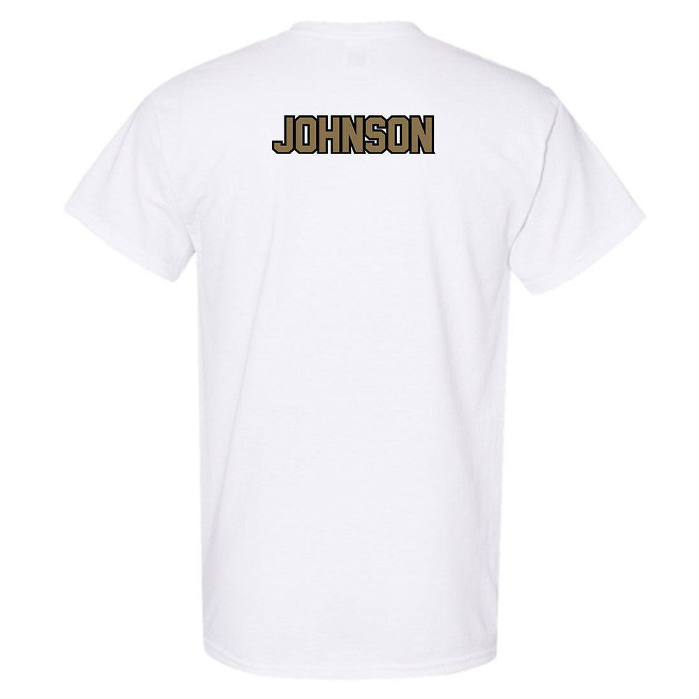 Bryant - NCAA Men's Track & Field : Josiah Johnson - Classic Shersey T-Shirt-2