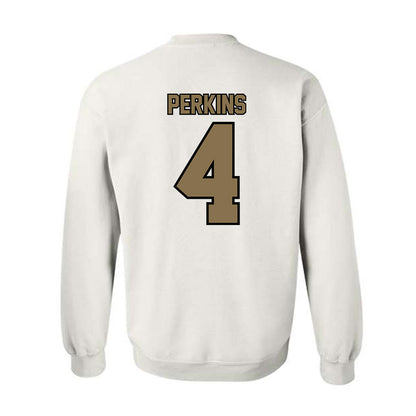Bryant - NCAA Football : Brandon Perkins - Classic Shersey Crewneck Sweatshirt-1