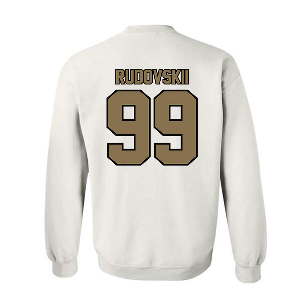Bryant - NCAA Men's Basketball : Tim Rudovskii - Classic Shersey Crewneck Sweatshirt-1