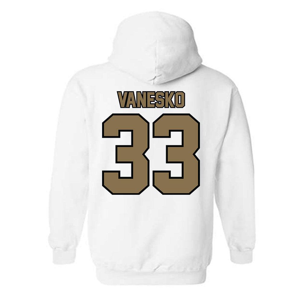 Bryant - NCAA Baseball : Jackson Vanesko - Classic Shersey Hooded Sweatshirt-1