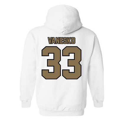 Bryant - NCAA Baseball : Jackson Vanesko - Classic Shersey Hooded Sweatshirt-1