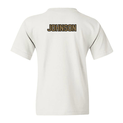 Bryant - NCAA Men's Track & Field : Josiah Johnson - Classic Shersey Youth T-Shirt-3