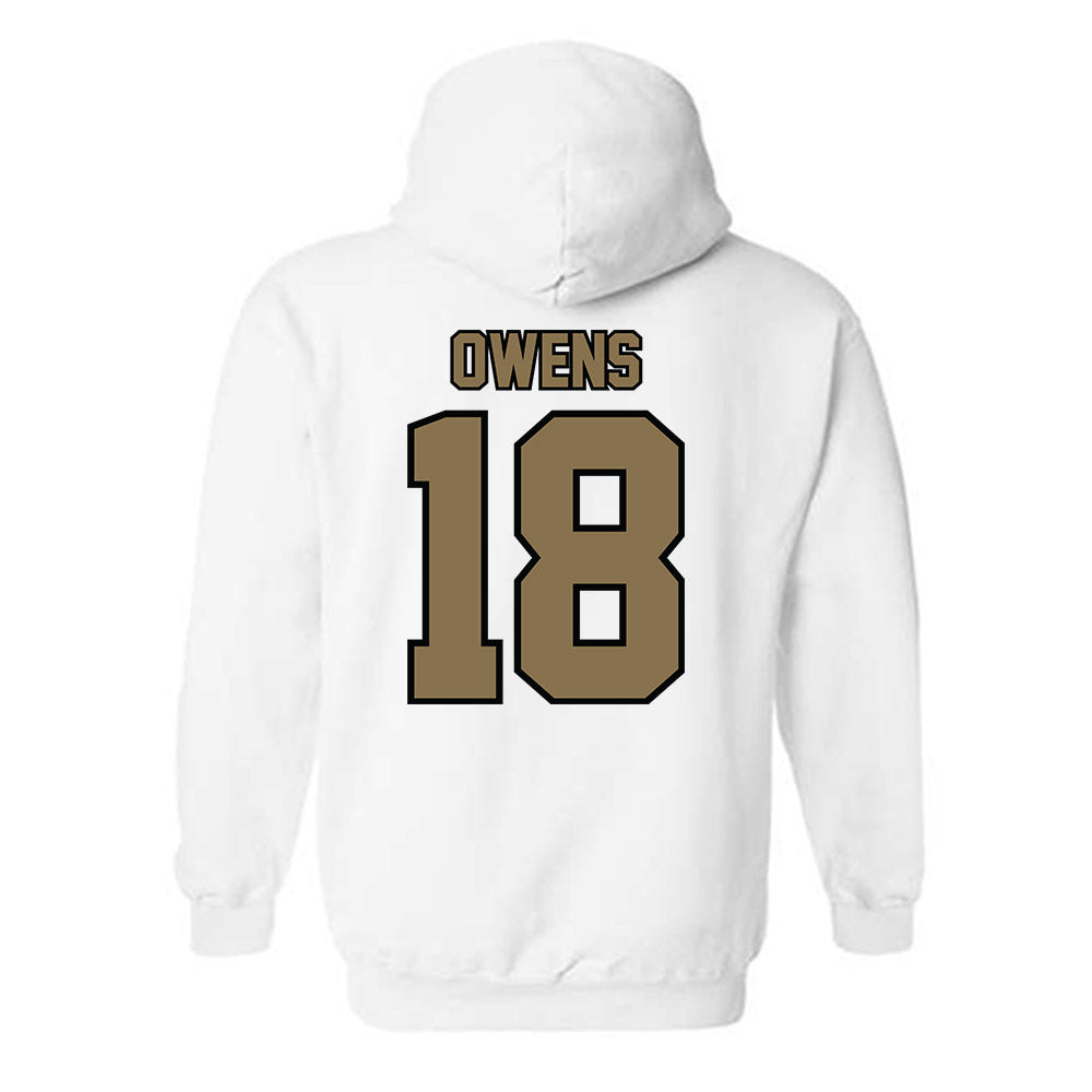 Bryant - NCAA Football : Nate Owens - Classic Shersey Hooded Sweatshirt-1