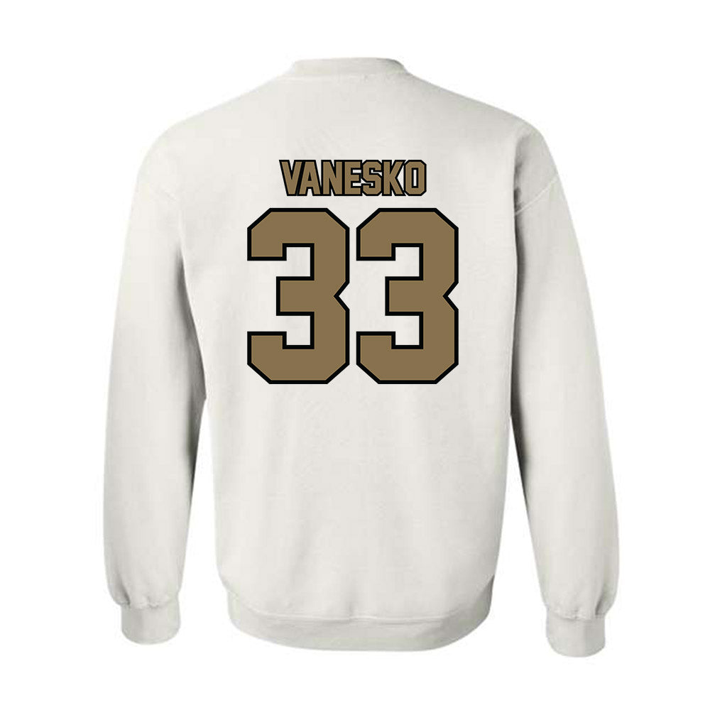 Bryant - NCAA Baseball : Jackson Vanesko - Classic Shersey Crewneck Sweatshirt-1