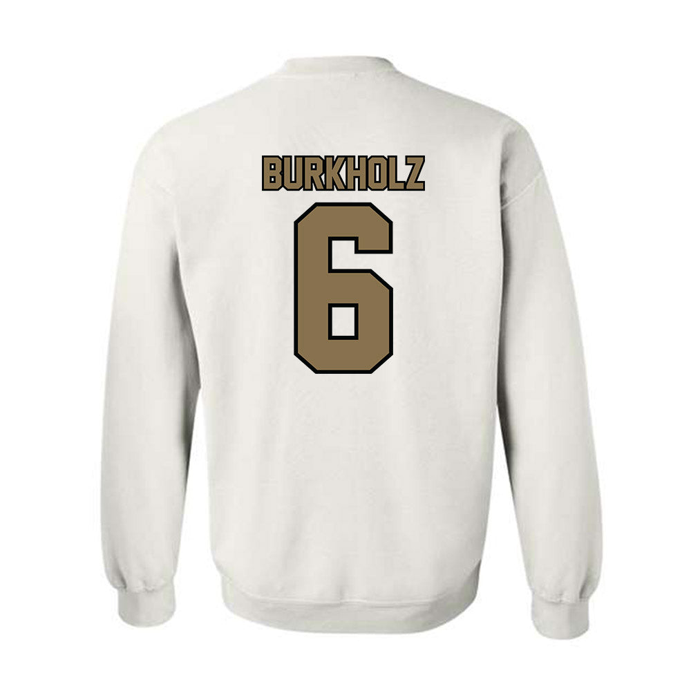 Bryant - NCAA Baseball : Max Burkholz - Classic Shersey Crewneck Sweatshirt-1