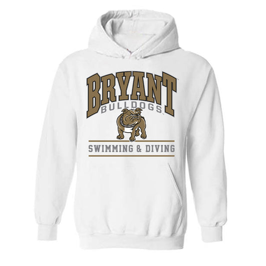 Bryant - NCAA Women's Swimming & Diving : Megan Diamond - Classic Shersey Hooded Sweatshirt-0