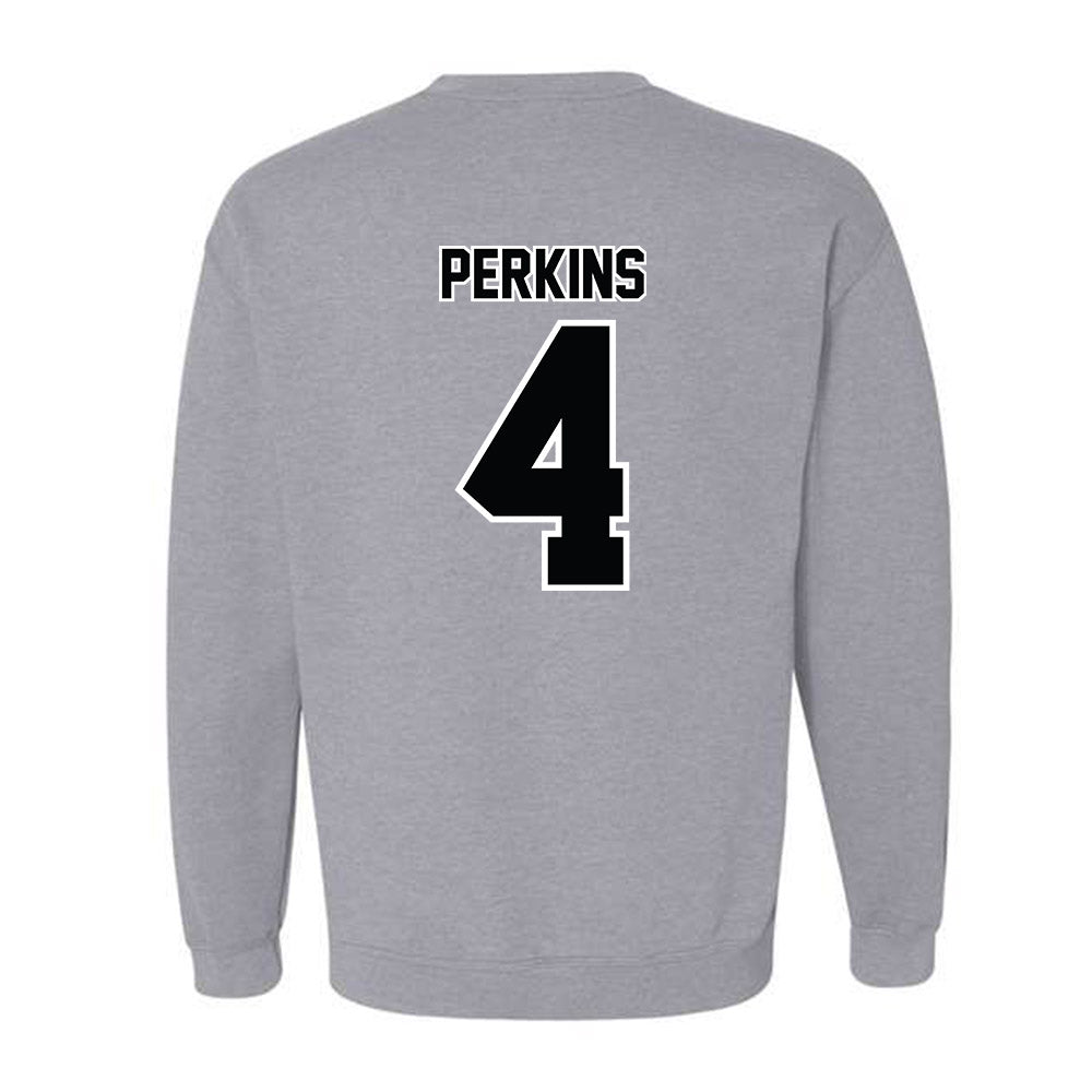 Bryant - NCAA Football : Brandon Perkins - Classic Shersey Crewneck Sweatshirt-1